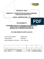 Determinación de humedad de suelo