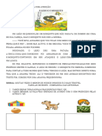 Atividades Semana de 04 A 08 de Abril