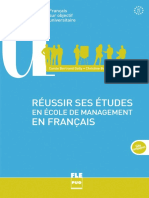 Réussir Ses Études en École de Management en Français