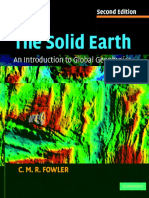 The Solid Earth an Introduction to Global Geophysics