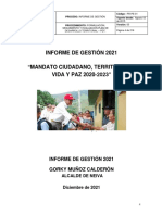 Informe de Gestion 2021