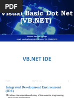 Lecture 2 - VB - NET IDE