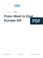 From West To East Europe AR: Full Itinerary & Trip Details