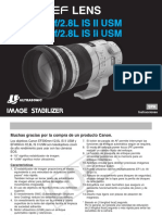 Manual Canon EF 300mm