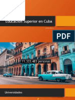 Educación Superior en Cuba