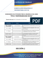 J-Ética y Responsabilidad Social-Cpu 2019-Ii