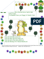 ST Patricks Day Poems Fun Activities Games Writing Creative Writing Task - 67601