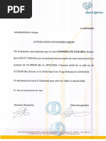 Attestation d'affiliation RCAR 2024 | PDF