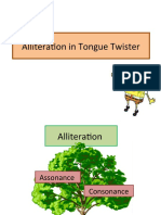 Alliteration in Tongue Twister