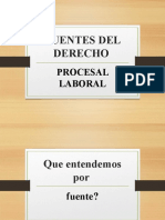 Fuentes Del Derecho Procesal Laboral