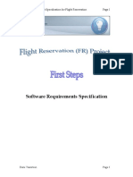 SRS Flight Reservation Software