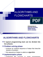 Algorithms and Flowcharts: Presented by