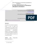 Estructura de La Recaudacion Fiscal en Honduras PR