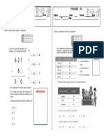 Operaciones: Worksheet - 2022 Worksheet - 2022