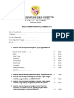 3 Terkini Borang Pengisytiharan Kesihatan KPM