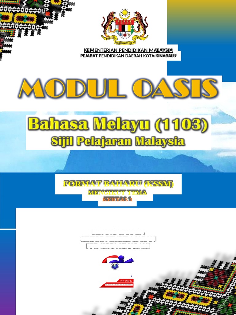 Skema Jawapan BM K1 Modul Oasis '21  PDF