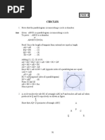 Chapter 9 (Circles)