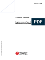 Australian Standard: Engine Coolants Type A and Type B For Engine Cooling Systems