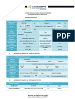 Plan Formativo de Prácticas