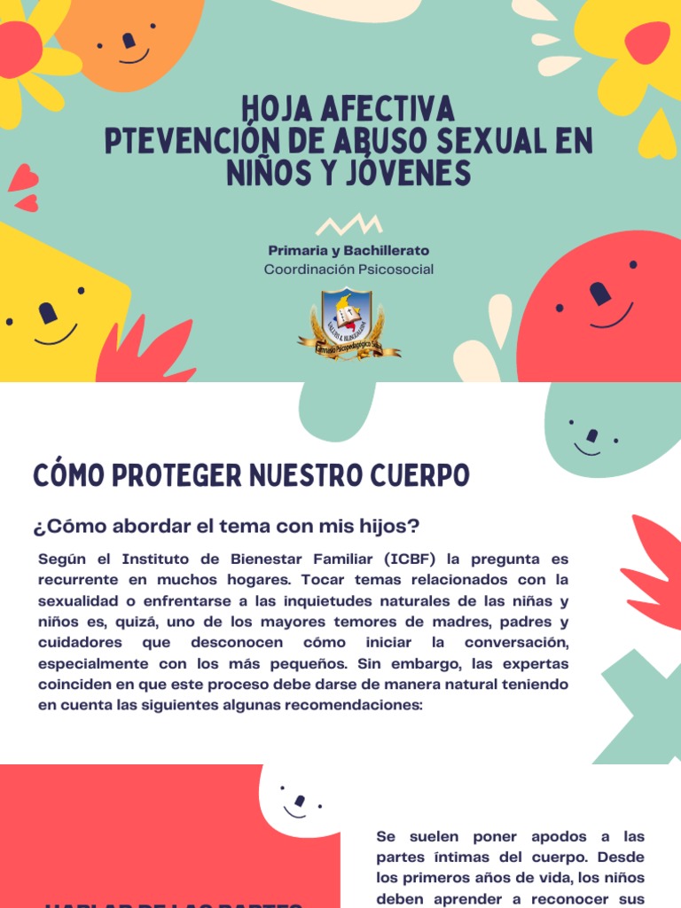 Cómo proteger a nuestros hijos del abuso sexual: Consejos y actividades ...