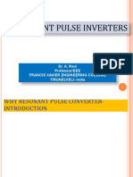 Resonant Pulse Inverters: Dr. A. Ravi Professor/EEE Francis Xavier Engineering College Tirunelveli-India