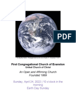 First Congregational Church of Evanston: An Open and Affirming Church Founded 1869