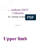 5 Medicine OSCE Collection: By: Fatimah Al-Ibrahim