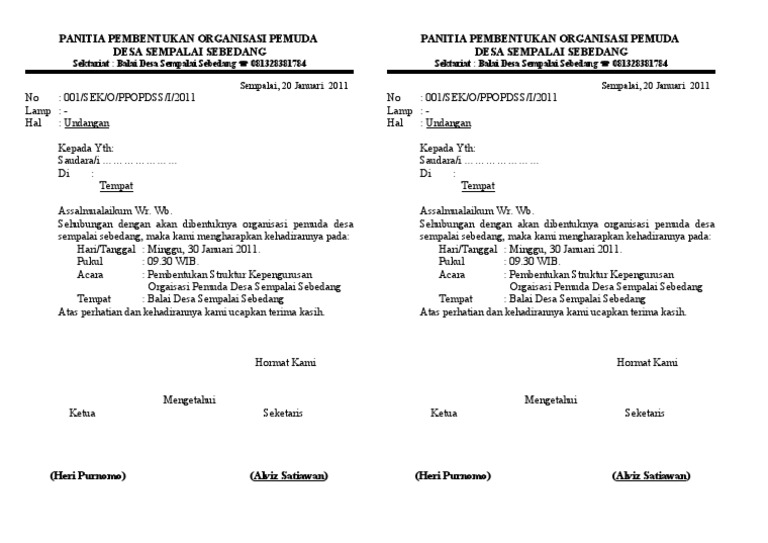 970 Koleksi Contoh Undangan Pengajian Organisasi Gratis Terbaik