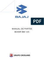 Manual de Partes - Boxer BM125