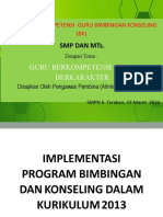 Implementasi Program BK Pada Kurikulum 2013