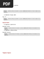 1) Ciphertext Gsqtyxiv Wigyvmxc Key Shift by (4) : Caesar Cipher