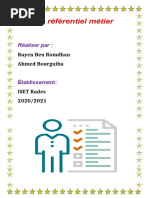 Rapport Du Referentiel Metier - 1