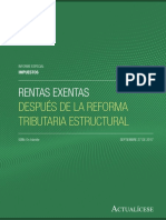 Iet 10 2017 Rentas Exentas Despues de La Reforma Tributaria Estructural