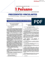 Precedentes Aprobados en El CCLVI Pleno Del Tribunal Registral