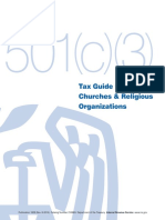 IRS Guide Churches & Religious Orgs