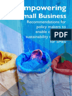 Empowering Small Business Policy Recommendations