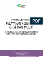 Juknis Pelayanan Kesehatan Gigi Dan Mulut Di FKTP Pada Masa Adaptasi Kebiasaan Baru-Dikonversi