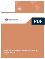 Monitoring Evaluation Standards