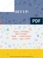 Nindra Muttaqin (19601241038) - Set Up