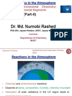 Atmospheric Reactions and Photochemical Smog