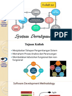 Kuliah 12 - Pengembangan Sistem