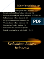 Materi 2 - Kedudukan Bahasa Indonesia