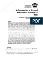 An Introduction To Dhrupad Performance Platforms of India (#817841) - 1369021