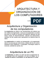 Arquitectura y organización de los computadores