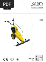 Download Alko Scythe Mower BM5001R Manual by Bernd Wernicke SN57118756 doc pdf