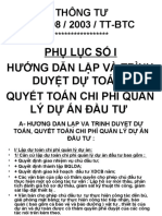 Phu Luc 01-TT 98-Cpqlda