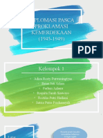 Diplomasi Indonesia Pasca Proklamasi Kemerdekaan (1945-1949