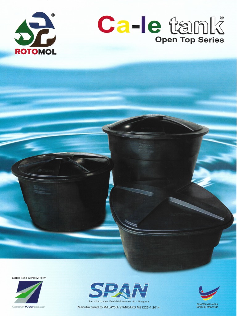 Roto Moulded PE Tanks Price List PDF