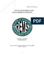 Review of Economics and Management Sciences Journal