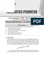 Matematika PEMINATAN: Group Belajar UTBK THE King 2021